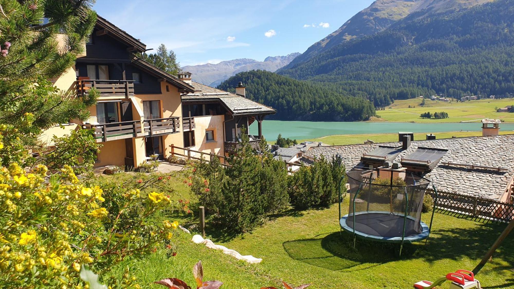 Chesa Bellaval, Haus Leivra 2-Zimmerwohnung Silvaplana Esterno foto