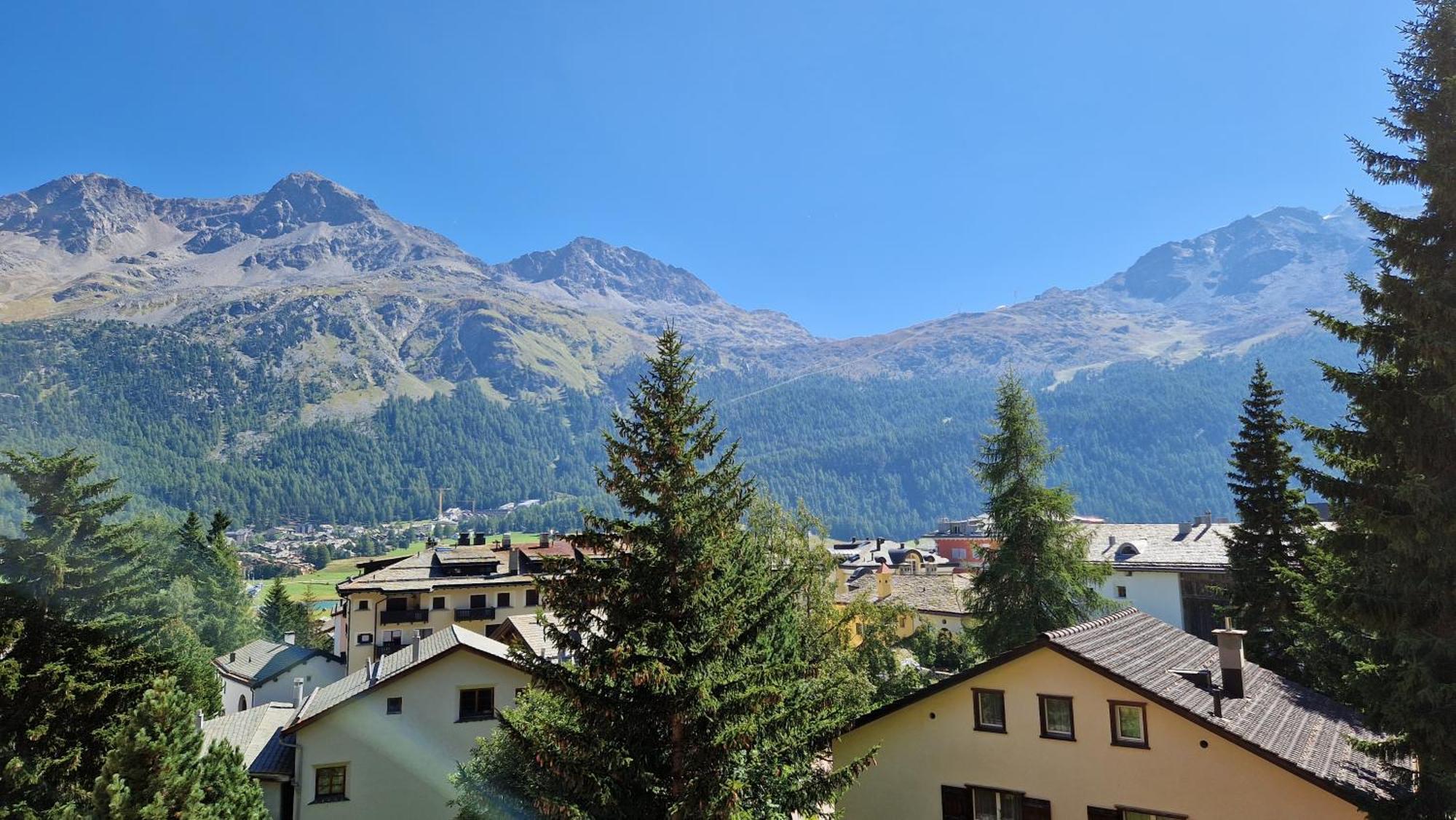 Chesa Bellaval, Haus Leivra 2-Zimmerwohnung Silvaplana Esterno foto